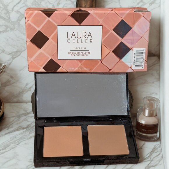 Laura Geller Hi-Def Duo Bronzer Palette – Beachy Keen (BNIB) - Picture 1 of 6